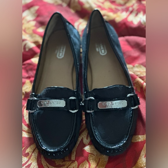COACH Loafers Black Size 9 - Picture 1 of 5